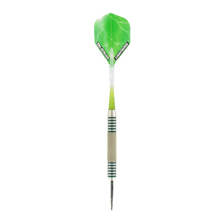 McKick's Arrow Greens NICKEL-SILVER 21g Dart